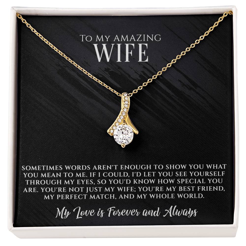 amazing wife bold font