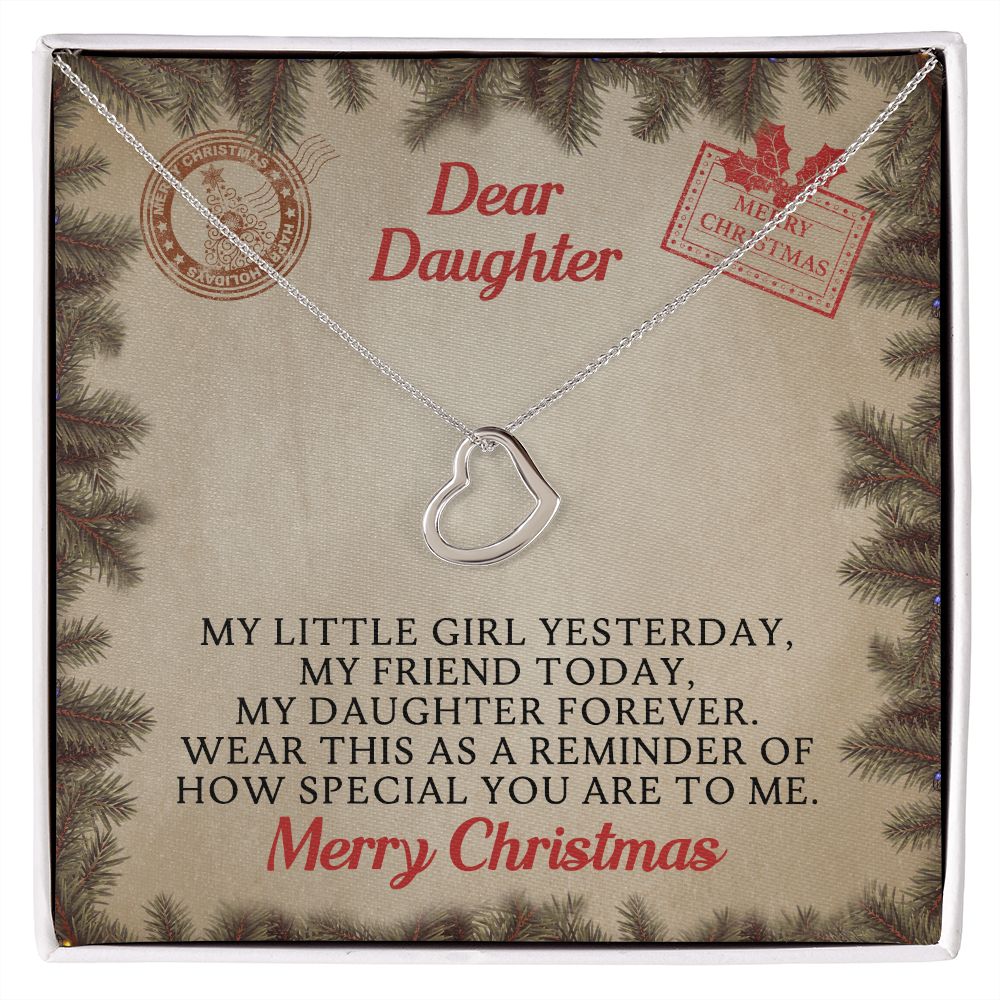 Heart Necklace - Dear Daughter
