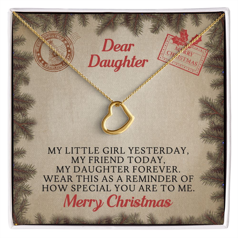 Heart Necklace - Dear Daughter