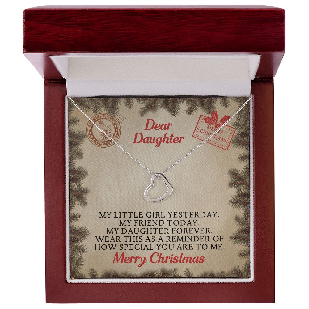 Heart Necklace - Dear Daughter