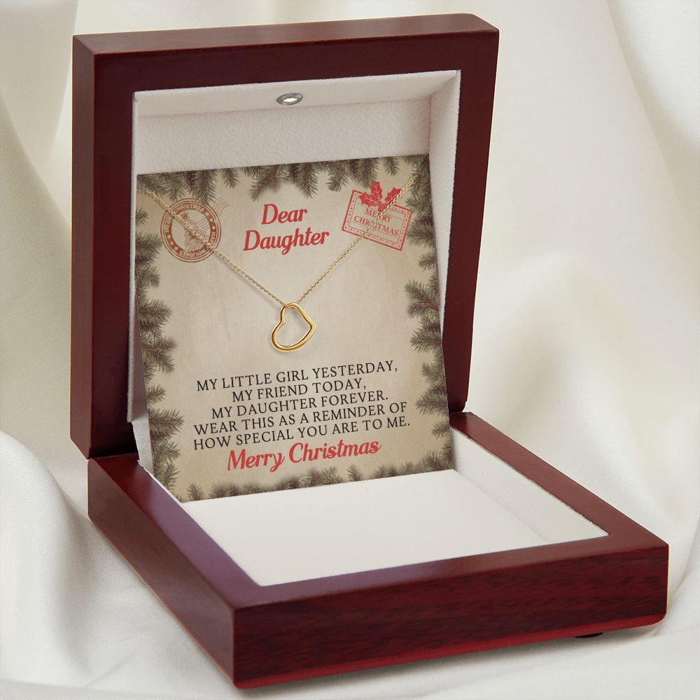 Heart Necklace - Dear Daughter