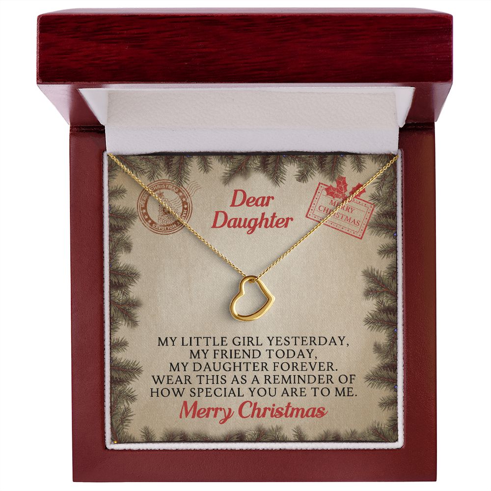 Heart Necklace - Dear Daughter