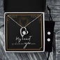 Forever Love Necklace and Cubic Zirconia Earring Set
