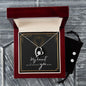 Forever Love Necklace and Cubic Zirconia Earring Set