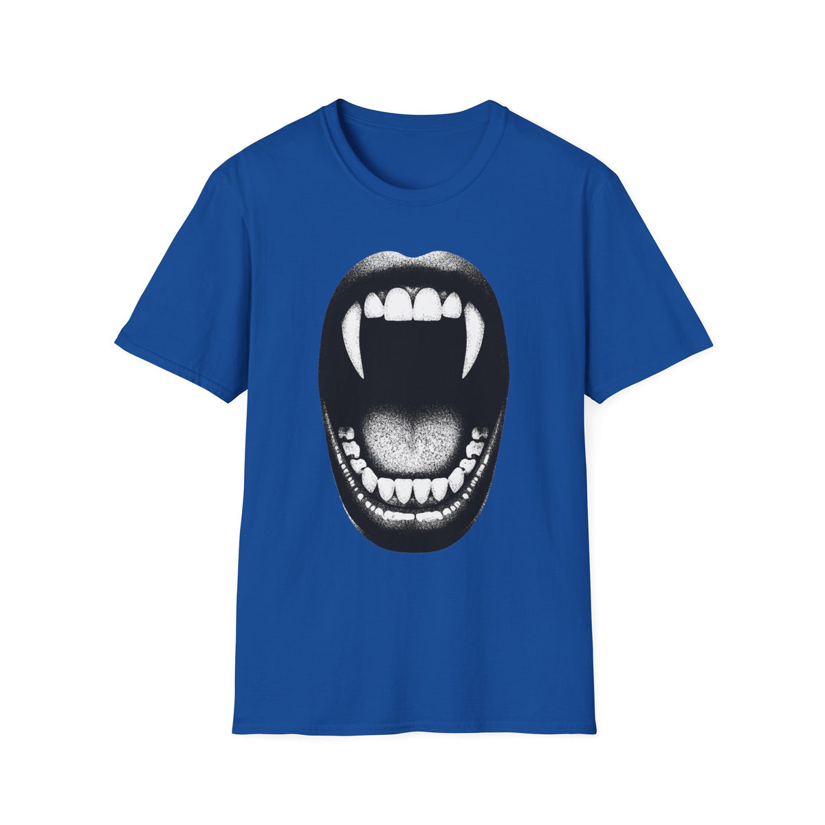 Vampire Fangs Mouth T-Shirt | Gothic Horror Graphic Tee