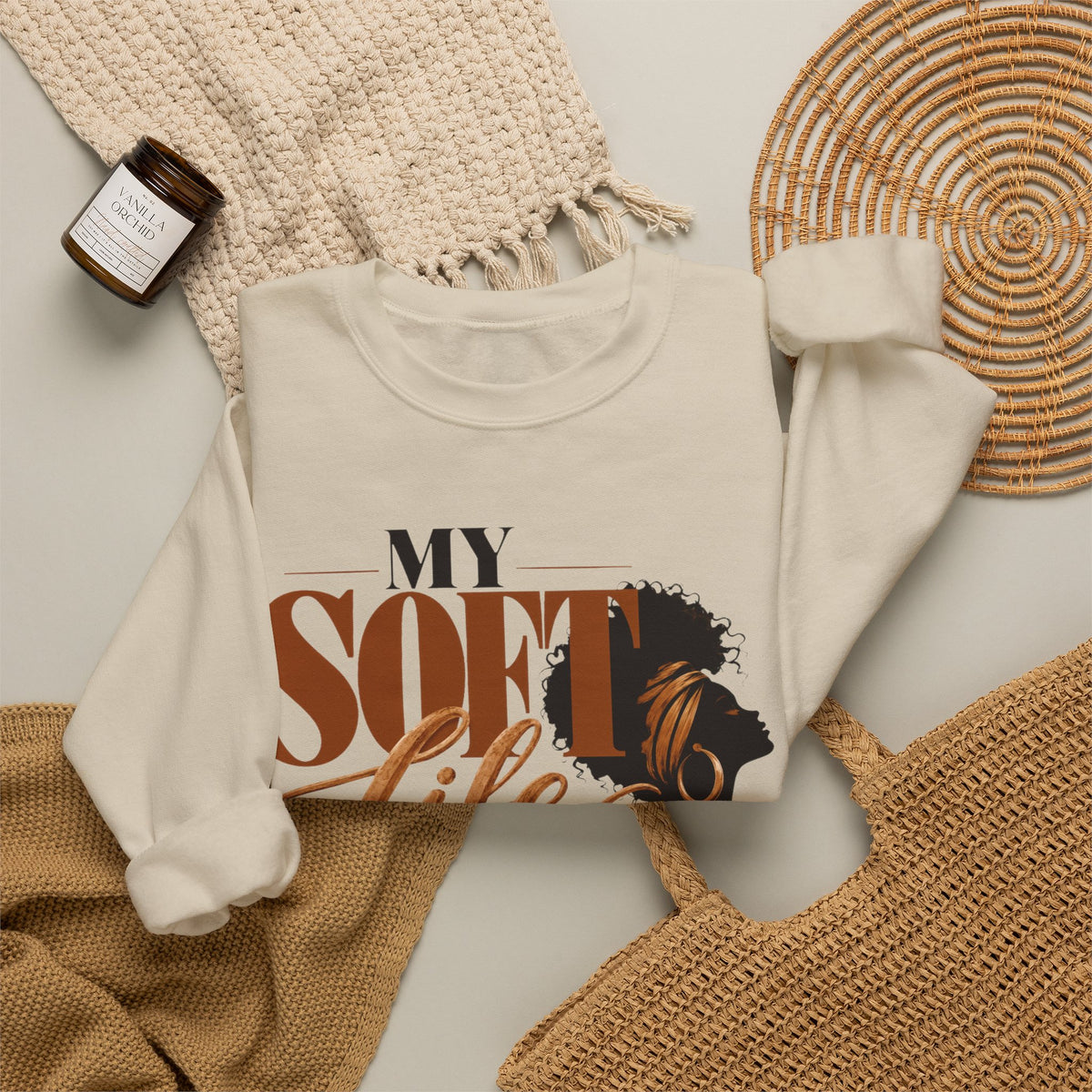 My Soft Life Has Boundaries Sweatshirt