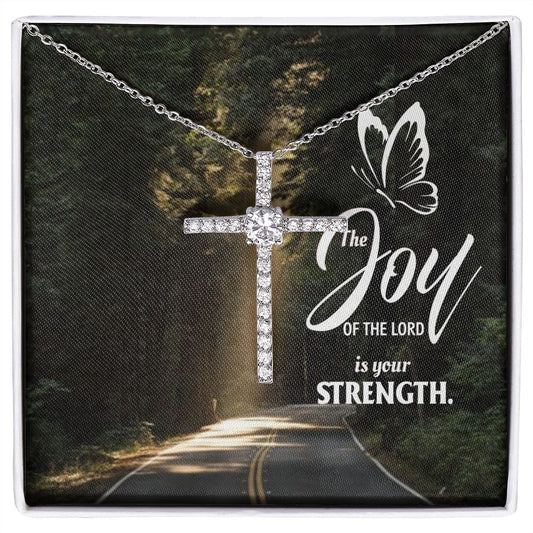 CZ Cross Necklace