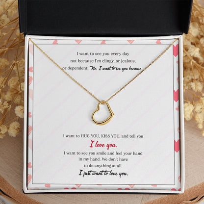 Delicate Heart Necklace